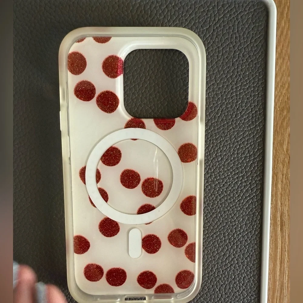 Sonix Pink and Red Cherry iPhone 14 Pro Case